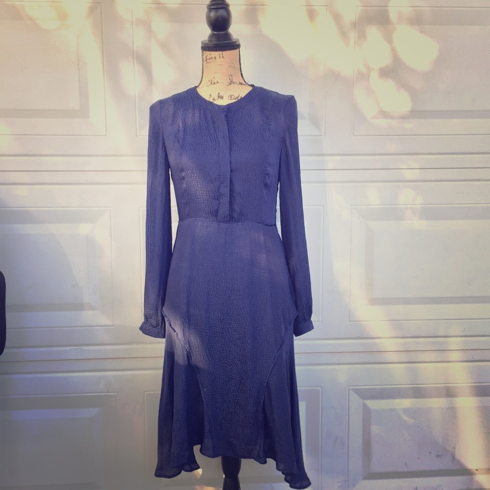 New H&M navy blue gorgeous dress